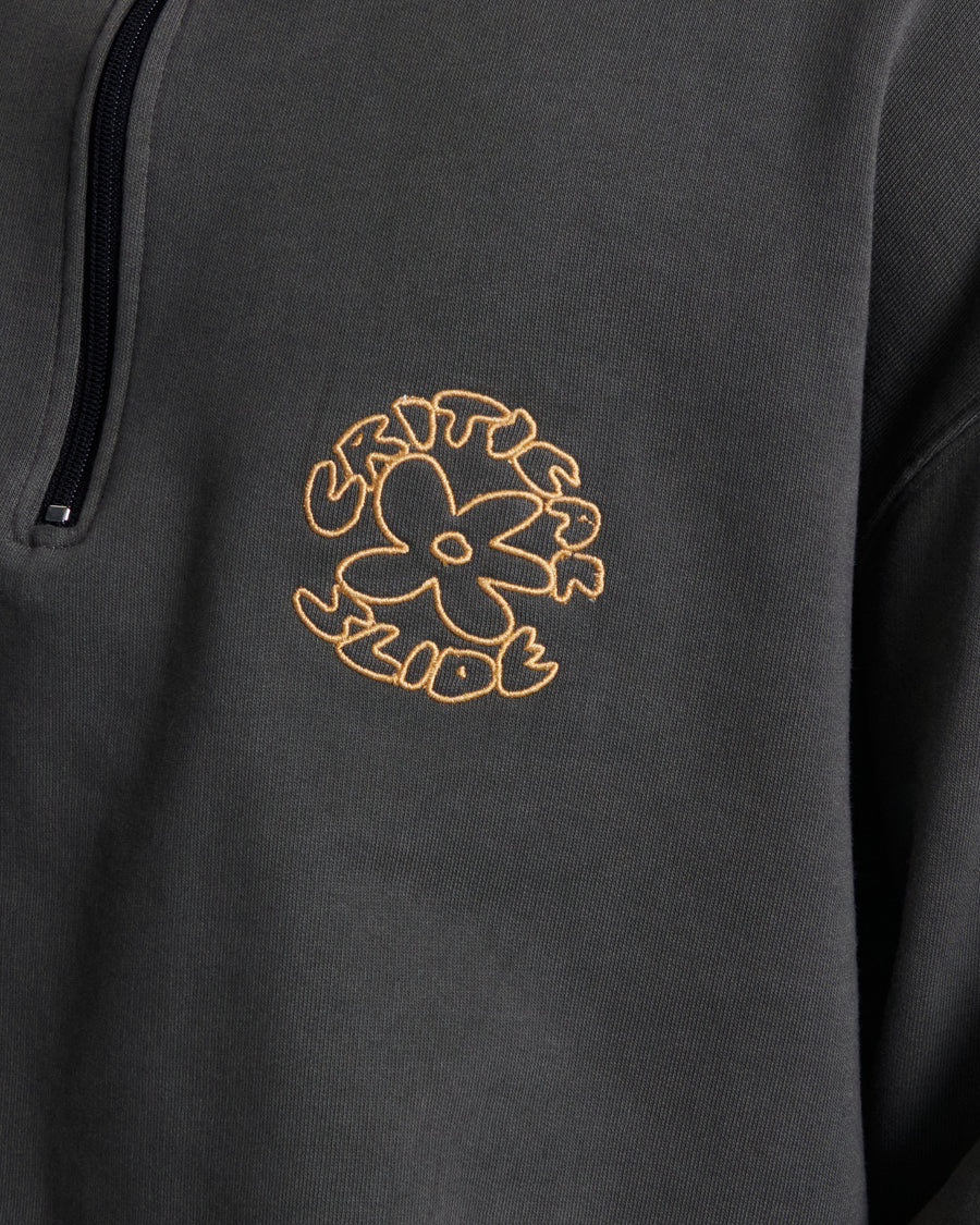 Bloom 1/4 Zip Fleece - Ashphalt