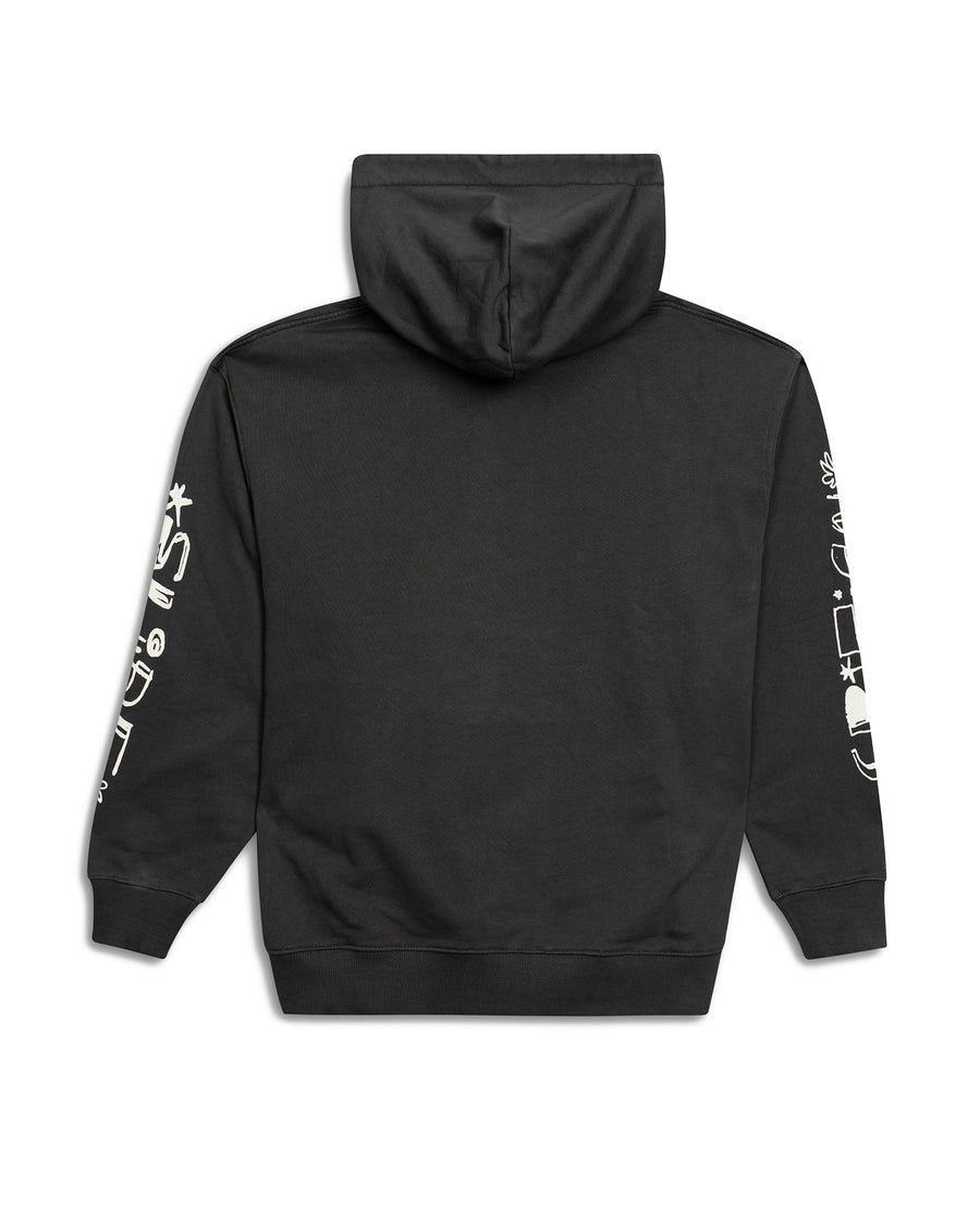 Cogs Hoodie - Vintage Black