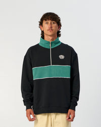 Y2K Quarter Zip - Vintage Black – The Critical Slide Society