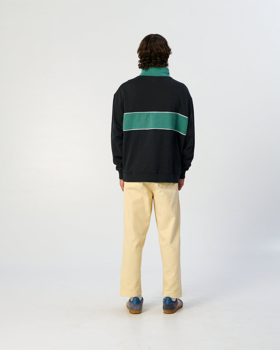 Y2K Quarter Zip - Vintage Black – The Critical Slide Society