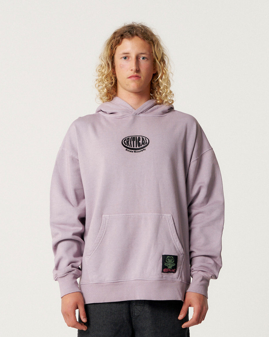 Buzzed Hoodie - Washed Purple