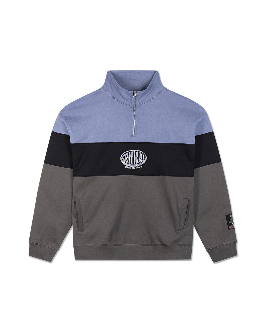 Buzzed 1/4 Zip Fleece - Blue