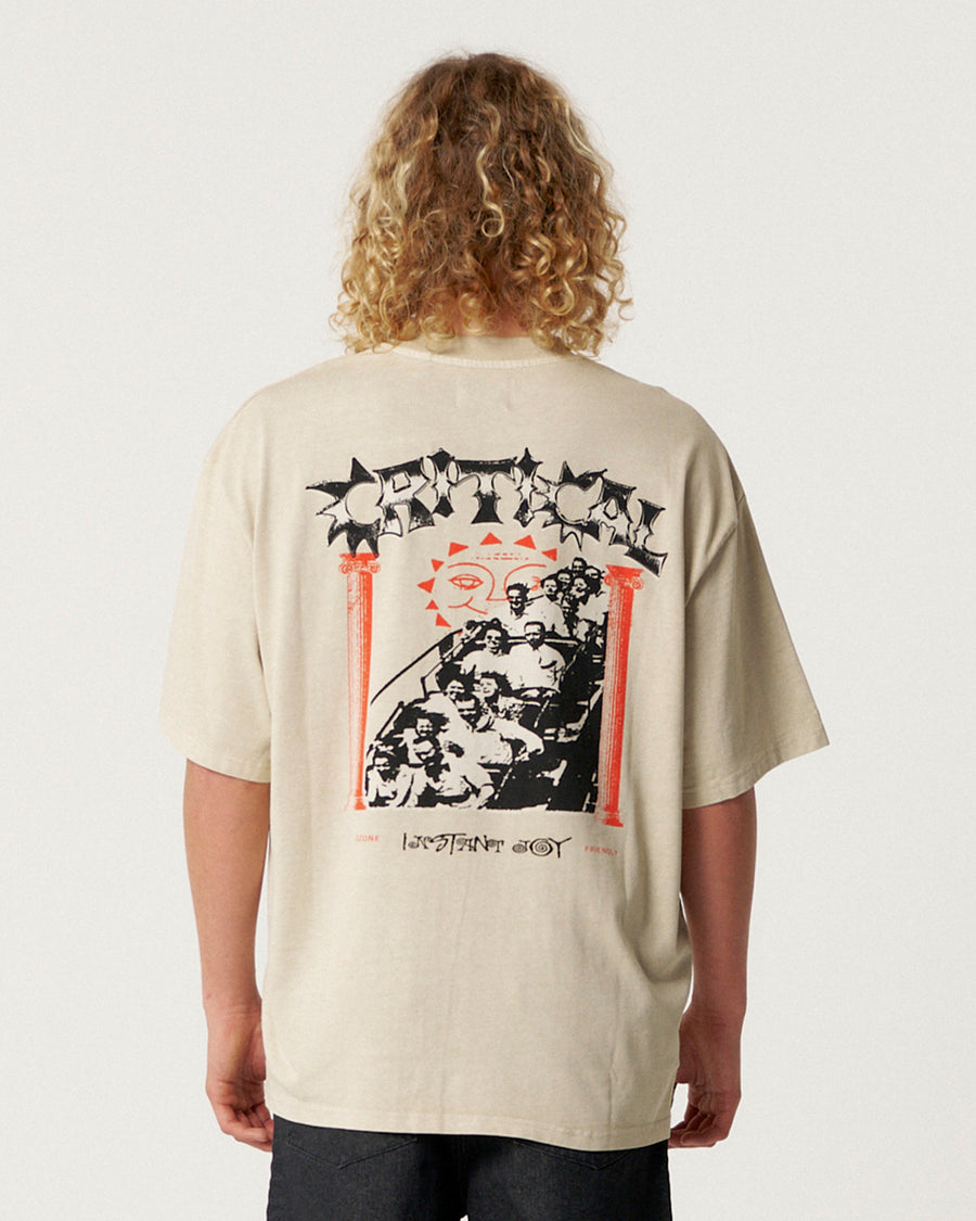 Joystick Jumbo Tee - Ecru