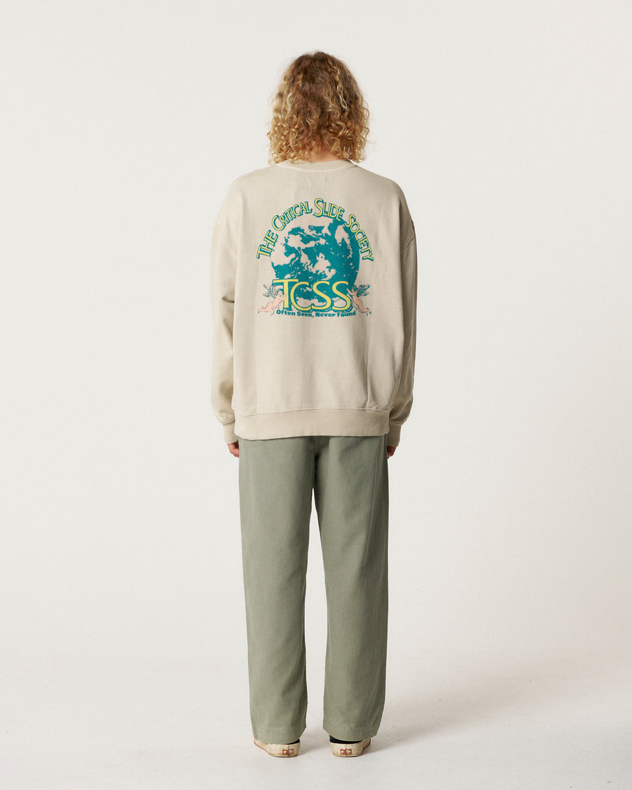 Mellow Crew Fleece - Ecru