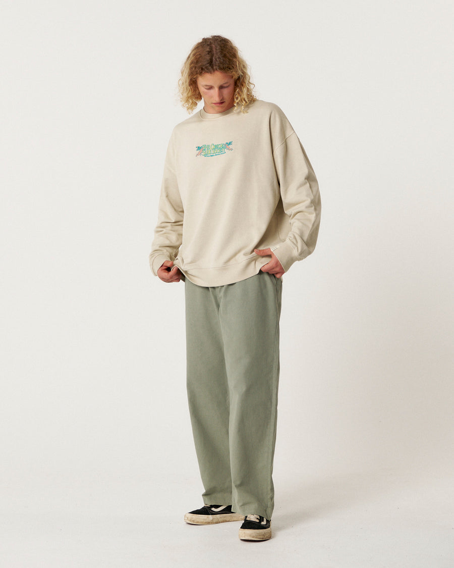 Mellow Crew Fleece - Ecru