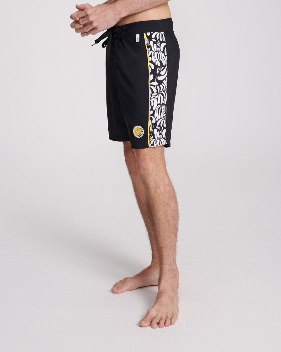 FLOW PANEL BOARDSHORT - BLACK