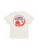 BeachGrit 'I Hate Surfing T-Shirt' - Vintage White