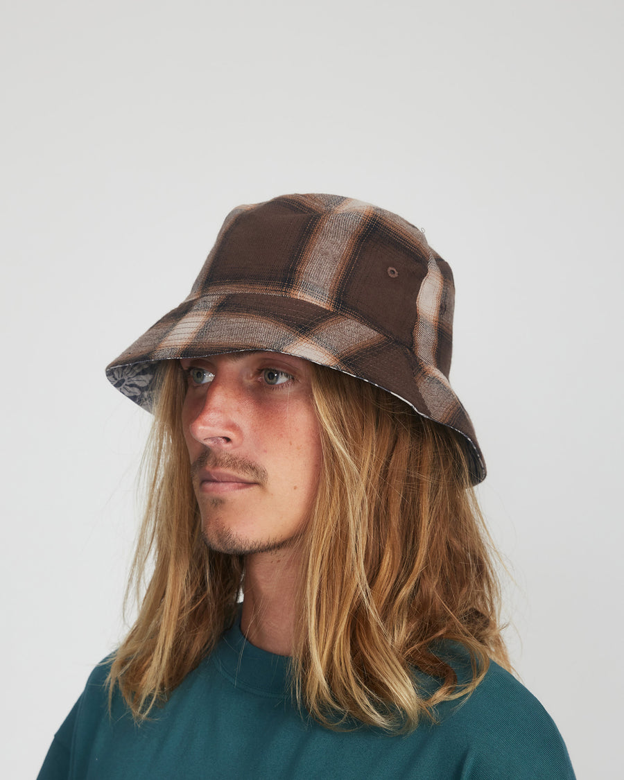 Drip Reversible Bucket Hat - Black