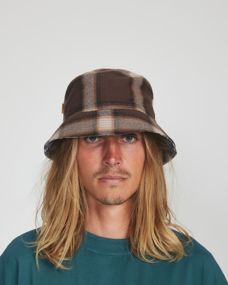 Drip Reversible Bucket Hat - Black