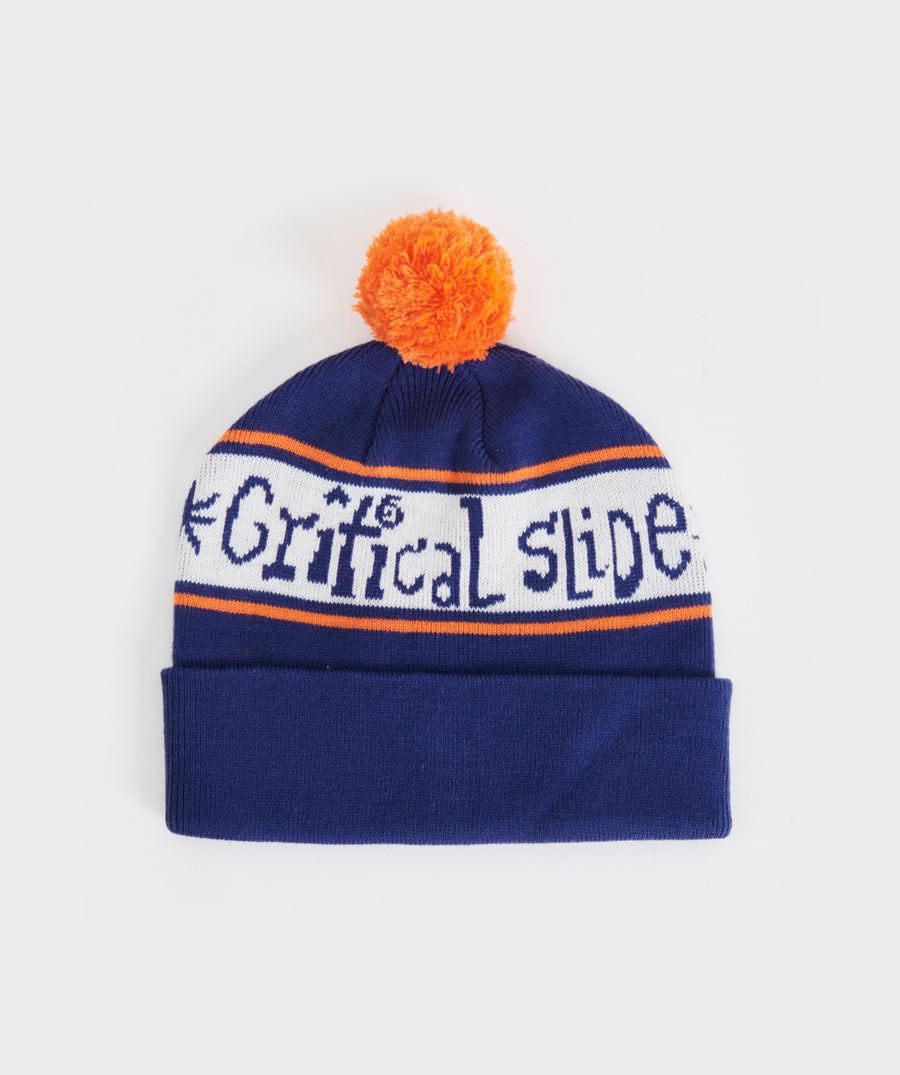 Spiral Logo Beanie - Blue