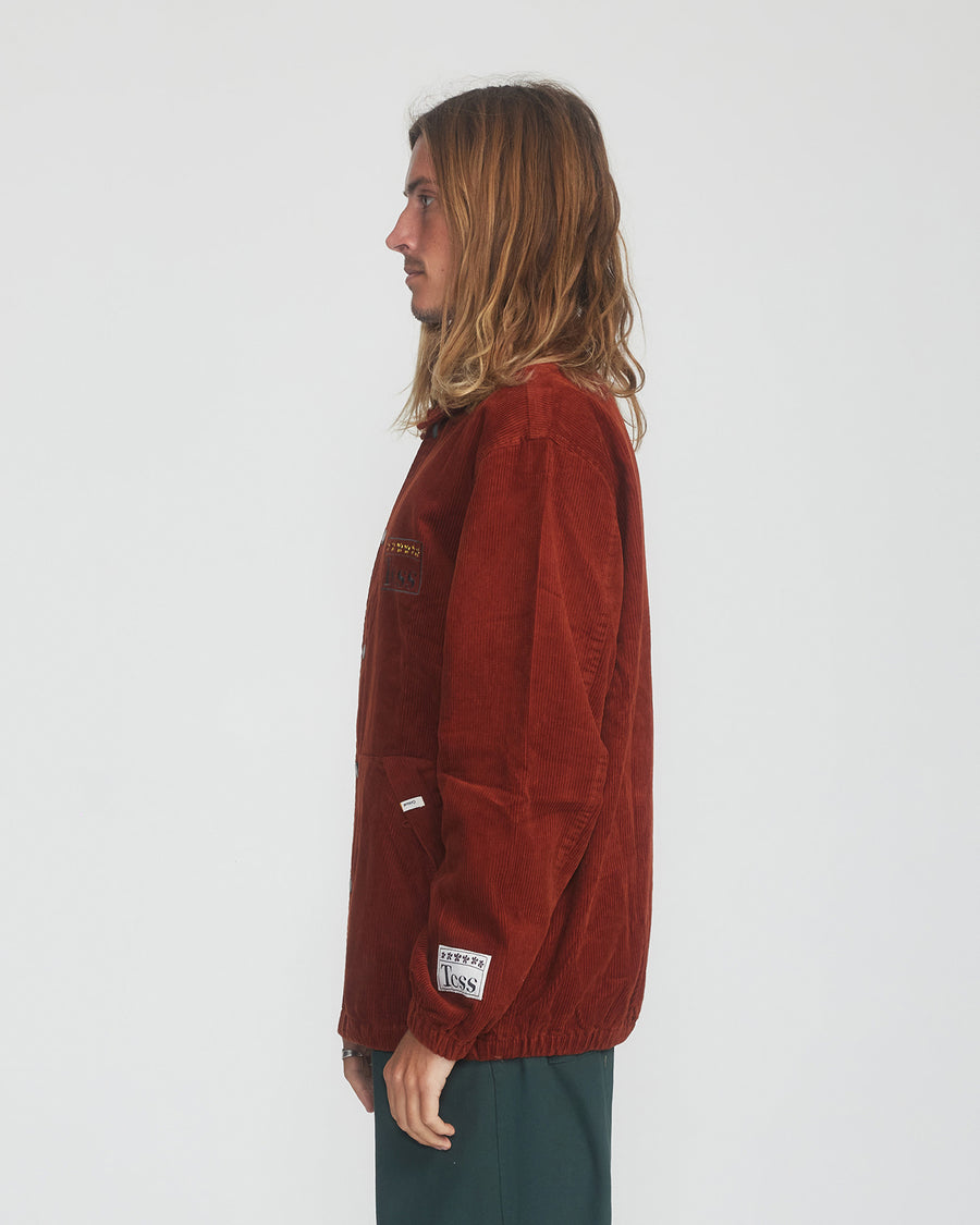 Horrow Cord Jacket - Plum