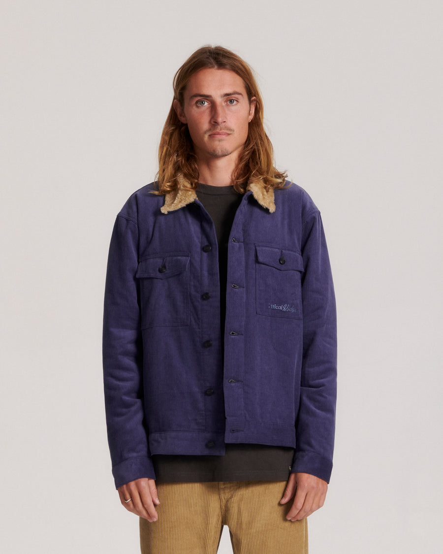 Warringah Cord Jacket Violet The Critical Slide Society