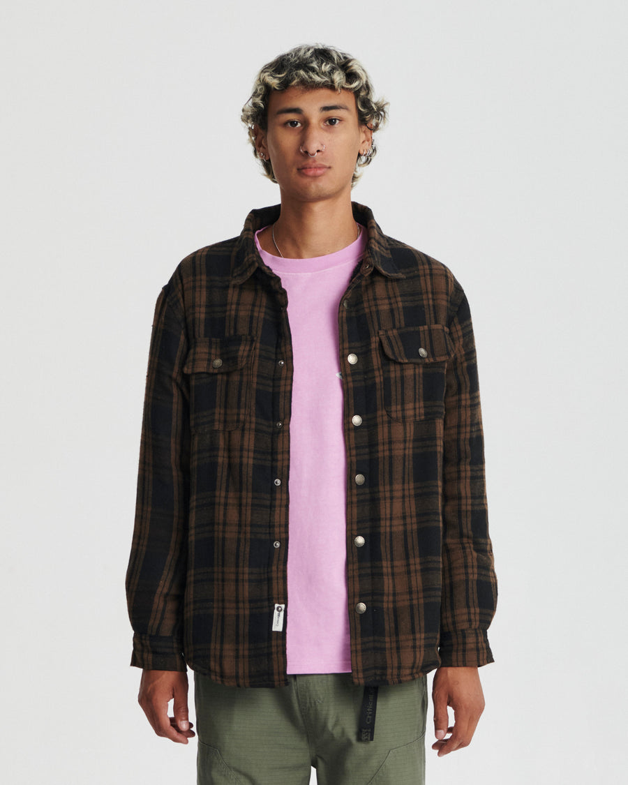 Ranger Check Jacket - Tan