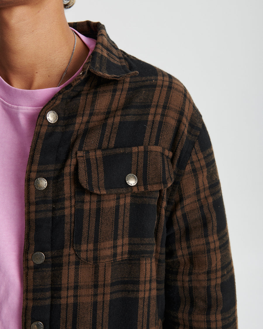 Ranger Check Jacket - Tan
