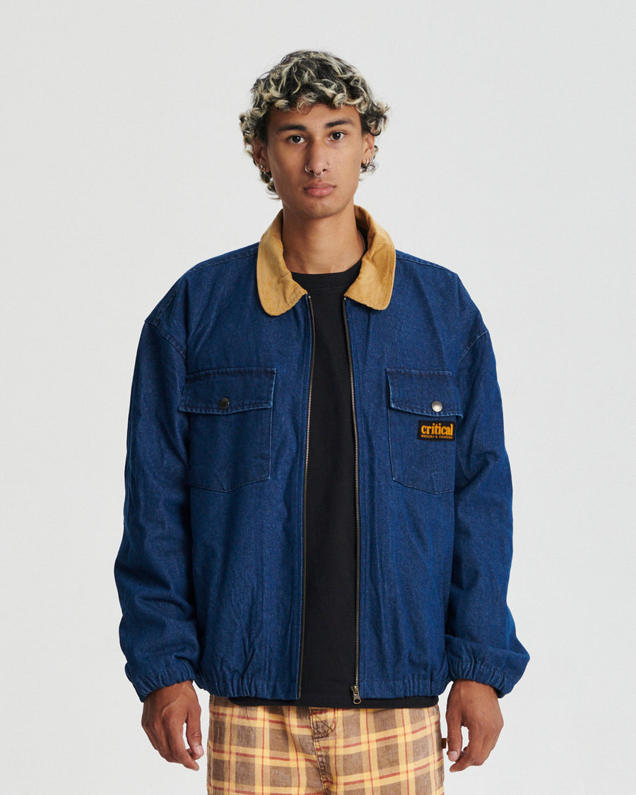 Blackbird Denim Jacket - Rinsed Indigo
