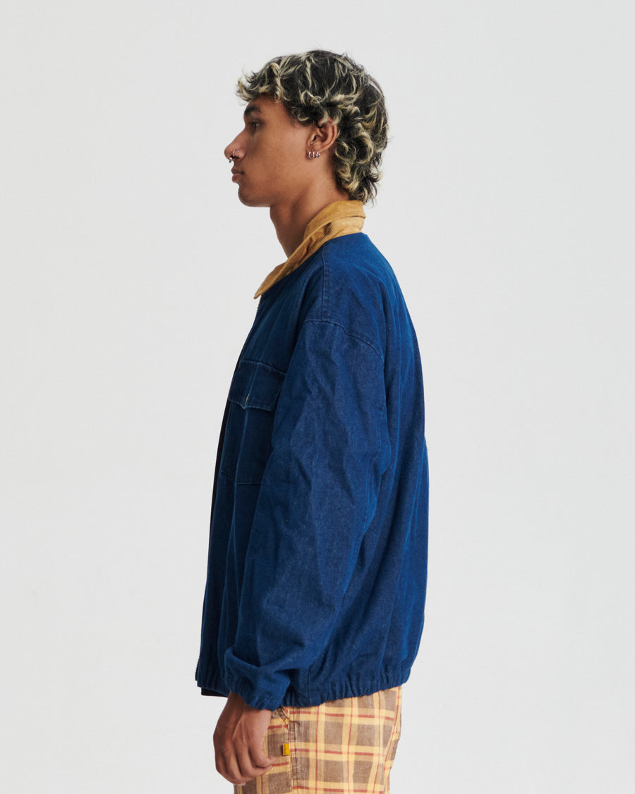 Blackbird Denim Jacket - Rinsed Indigo