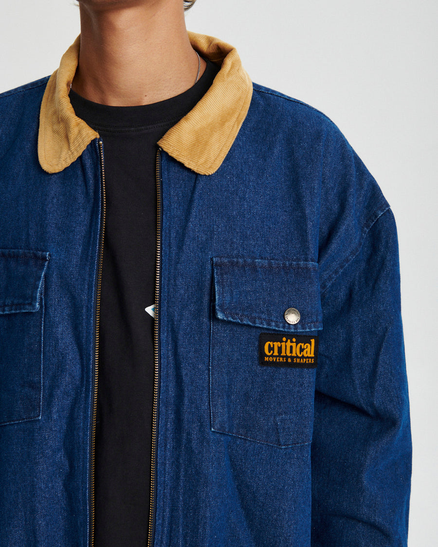 Blackbird Denim Jacket - Rinsed Indigo