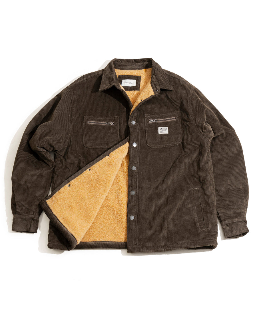 Zipped Overshirt - Mauve