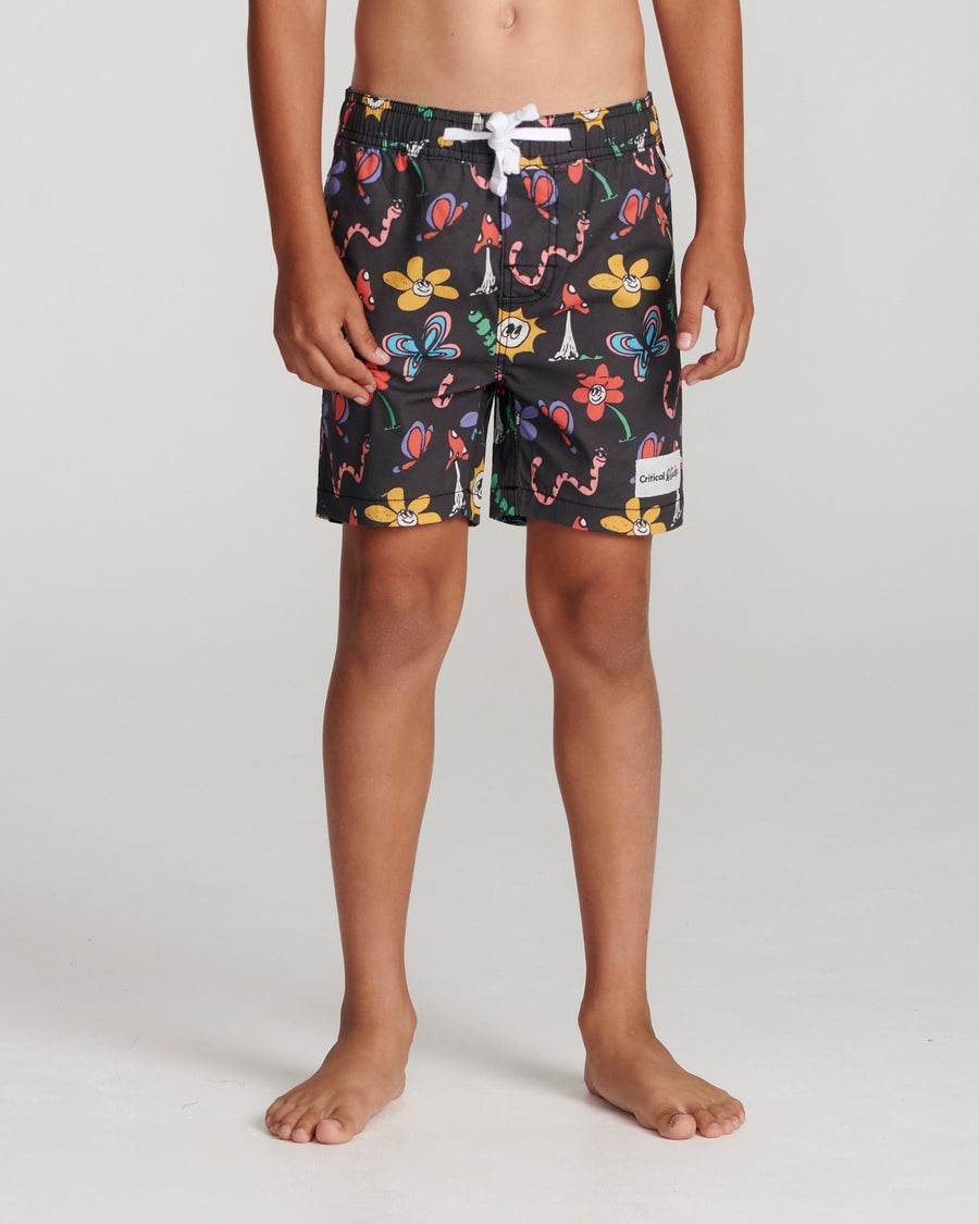 Criticals Kids Boardshort - Black
