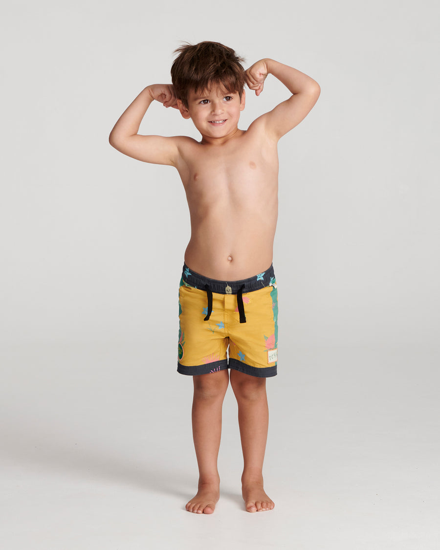 Critcals Mixed Tape Kids Trunk  - Mustard