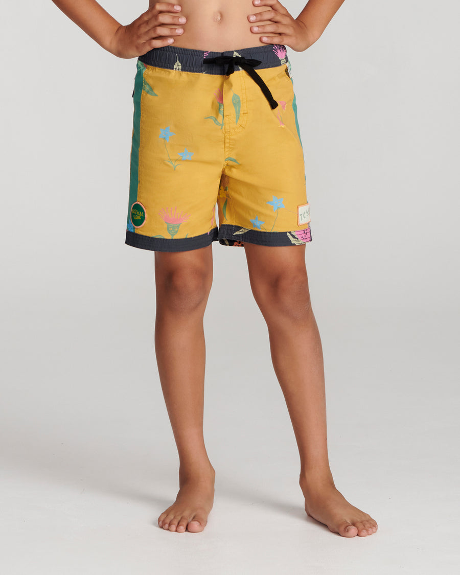 Critcals Mixed Tape Kids Trunk  - Mustard