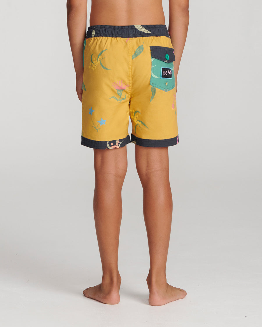 Critcals Mixed Tape Kids Trunk  - Mustard