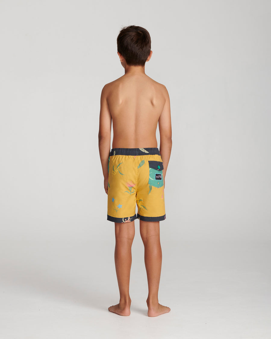 Critcals Mixed Tape Kids Trunk  - Mustard