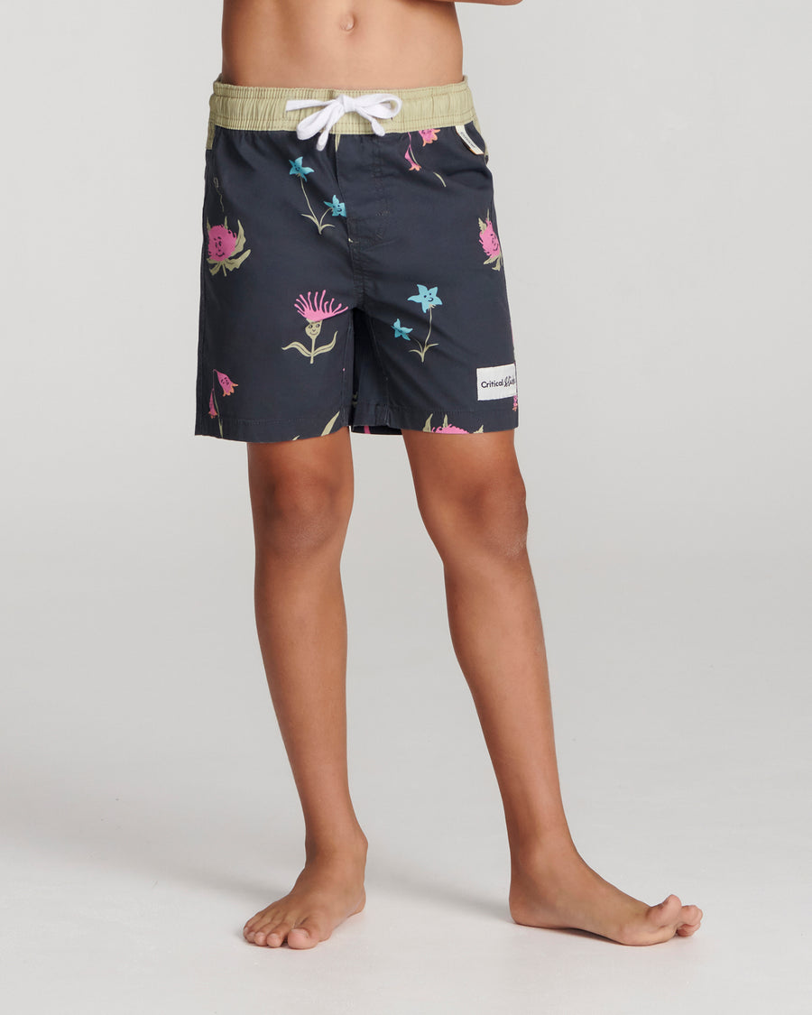 Maytives Kids Boardshorts - Black