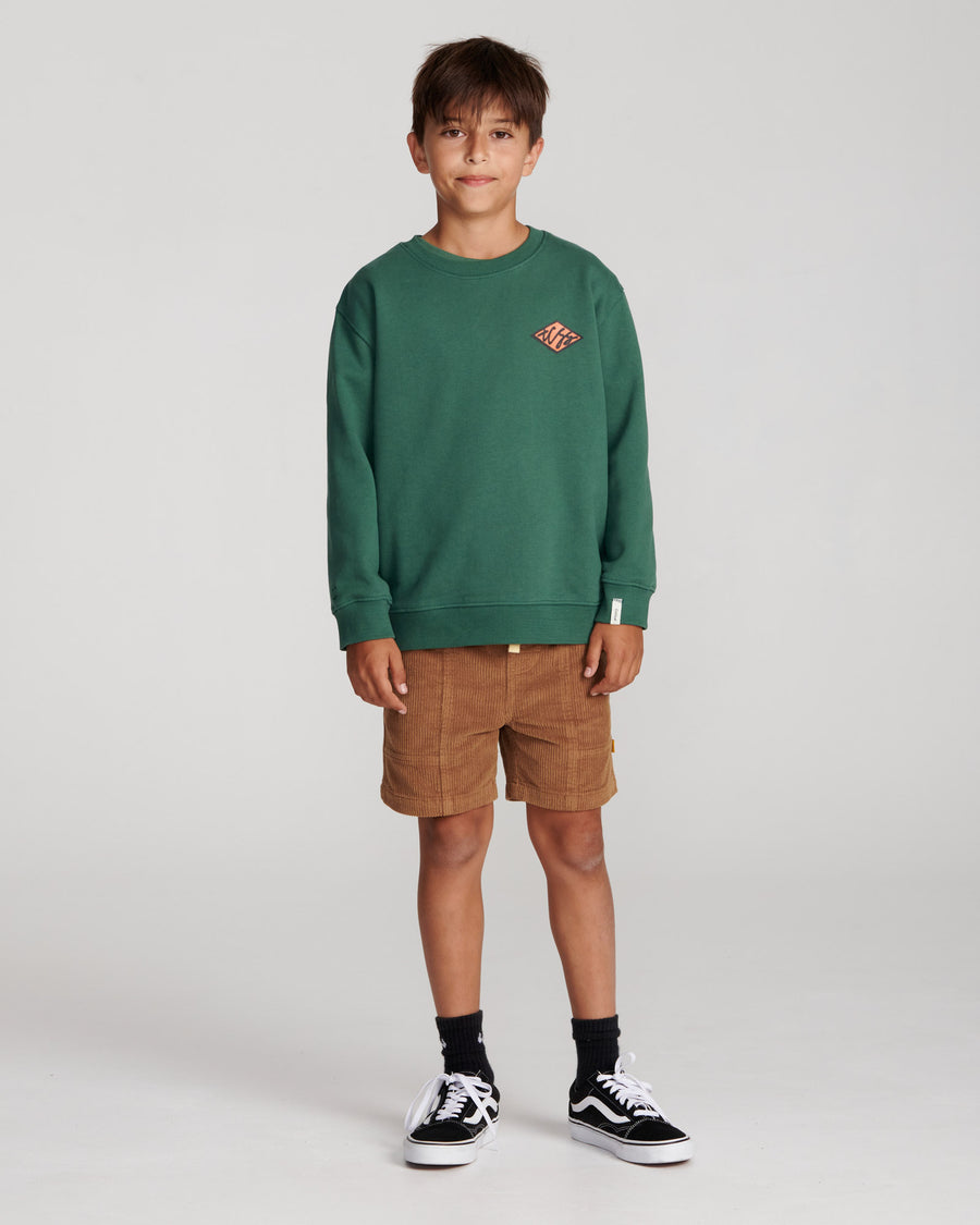 Scribble Kids Crew - Bottle Green