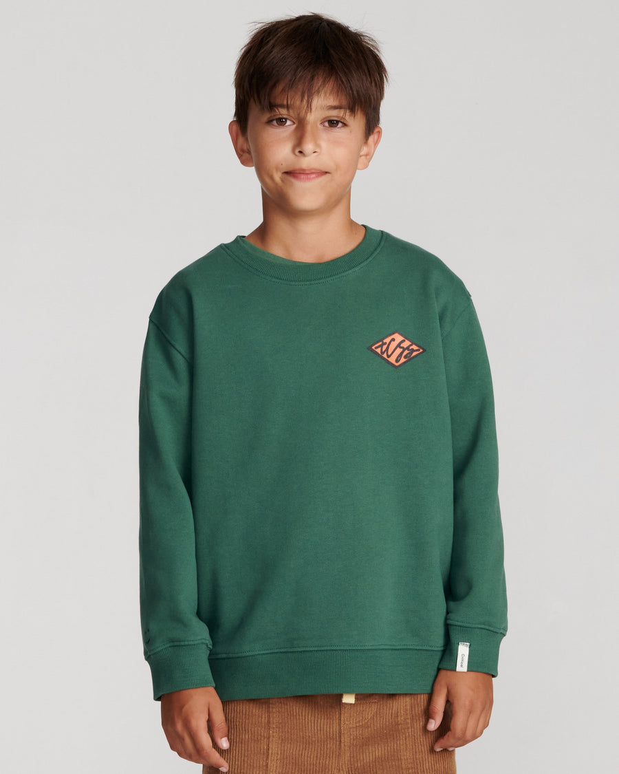 Scribble Kids Crew - Bottle Green