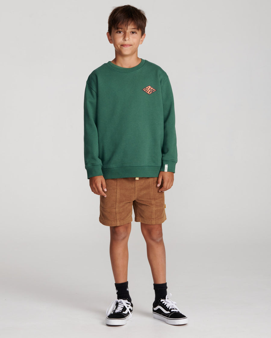 Scribble Kids Crew - Bottle Green