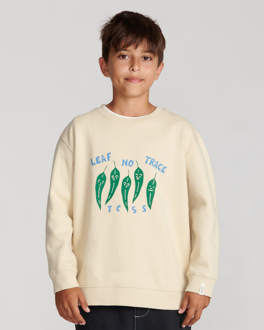 Leaf Kids Crew - Ecru