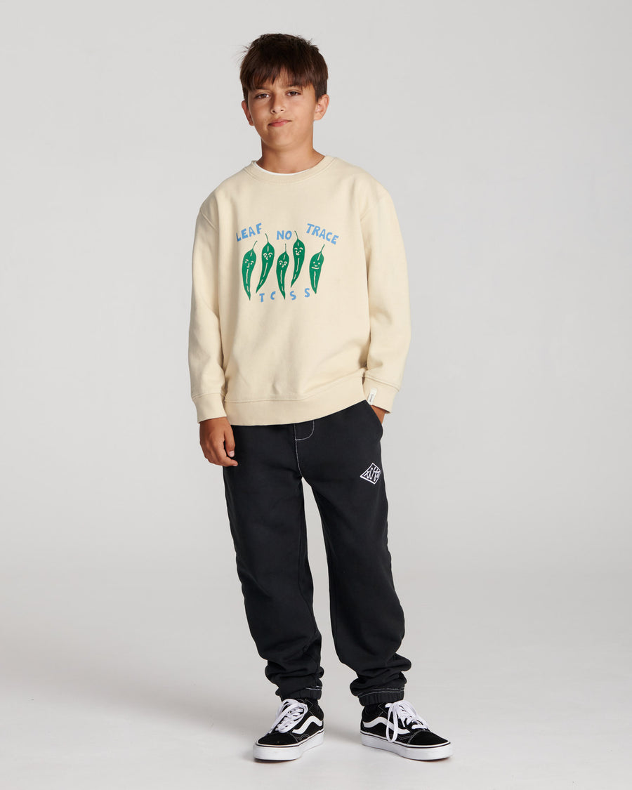Leaf Kids Crew - Ecru