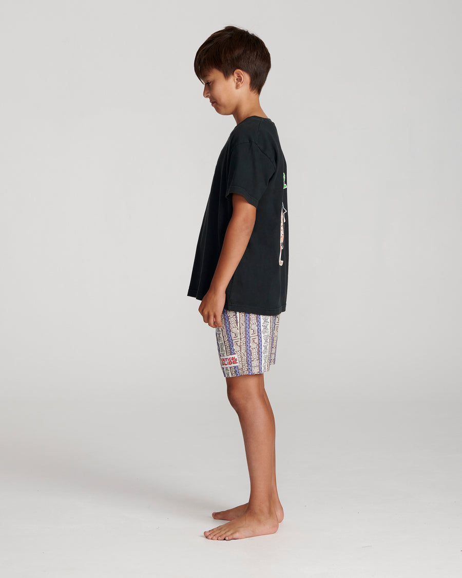 Multi Kids Tee - Vintage Black