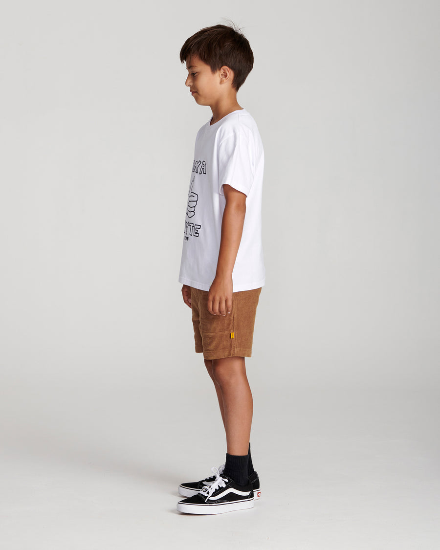 Mayte Kids Tee - Vintage White