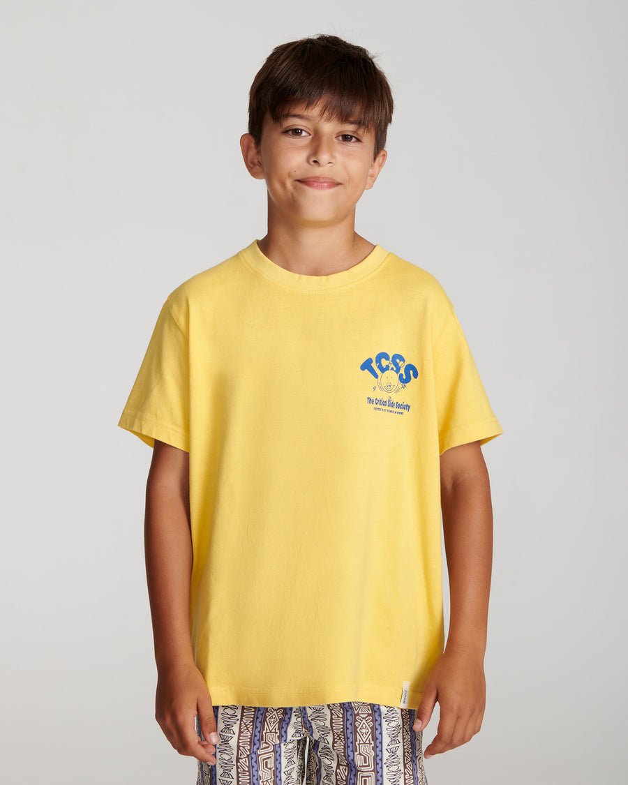 Friends Kids Tee - Lemon