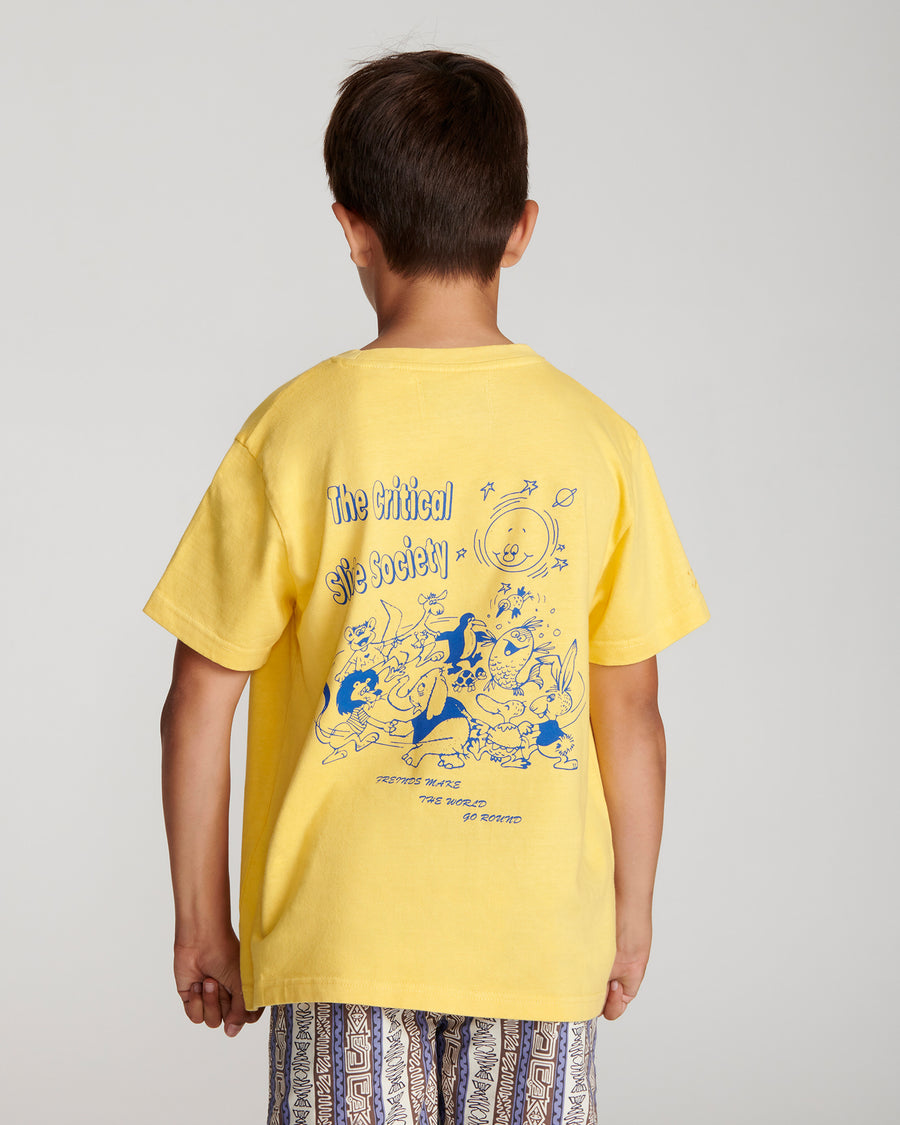 Friends Kids Tee - Lemon