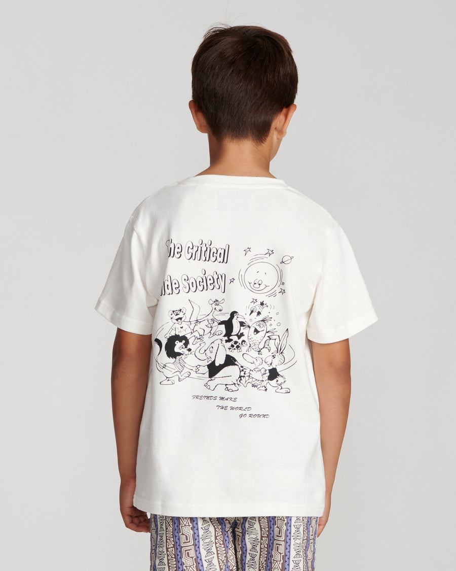 Friends Kids Tee - Vintage White