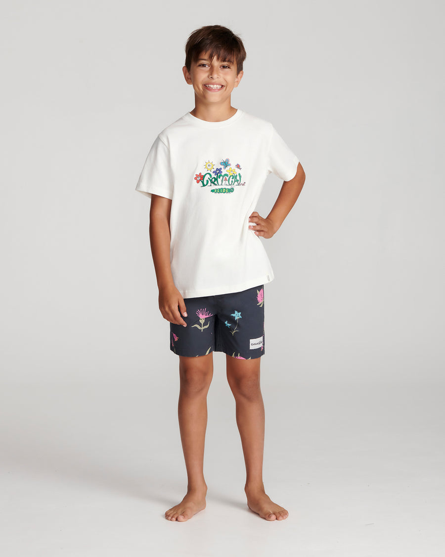 Critticals Kids Tee - Vintage White