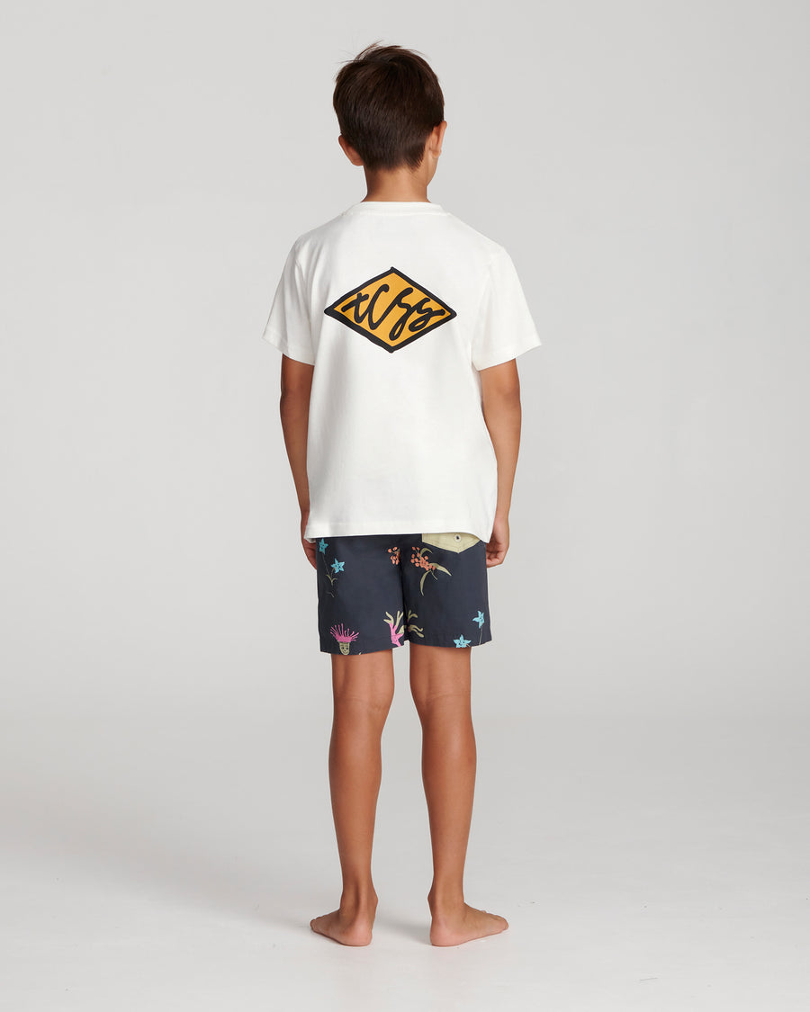 Scribble Kids Tee - Vintage White