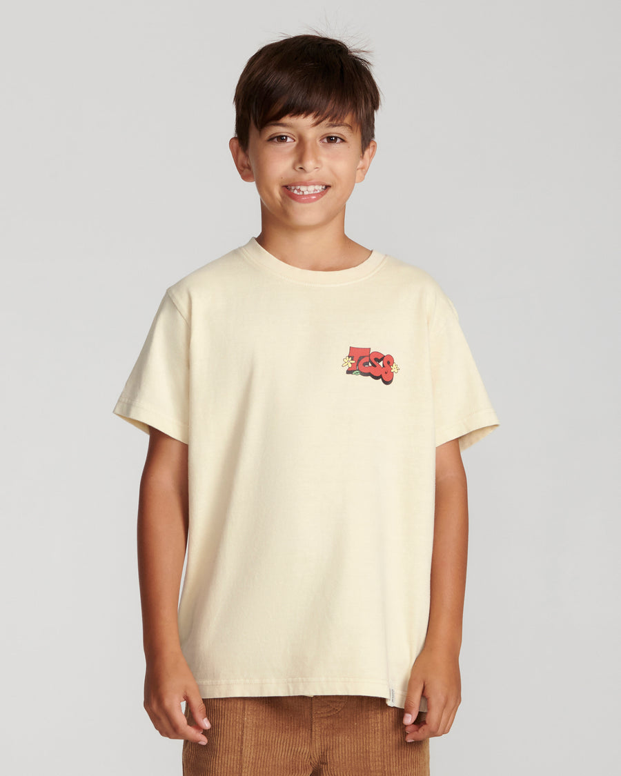 Climber Kids Tee - Ecru