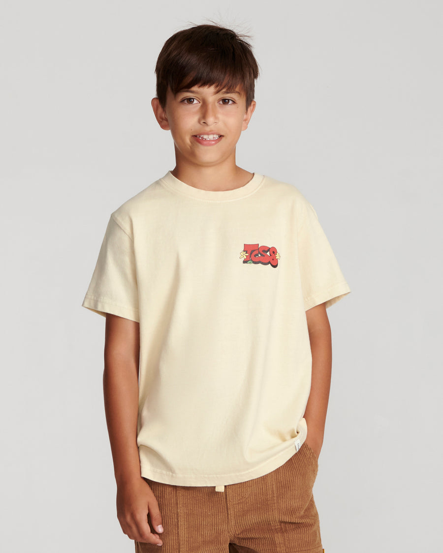 Climber Kids Tee - Ecru