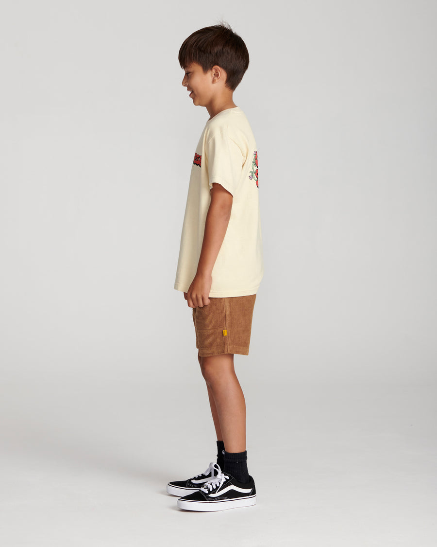 Climber Kids Tee - Ecru