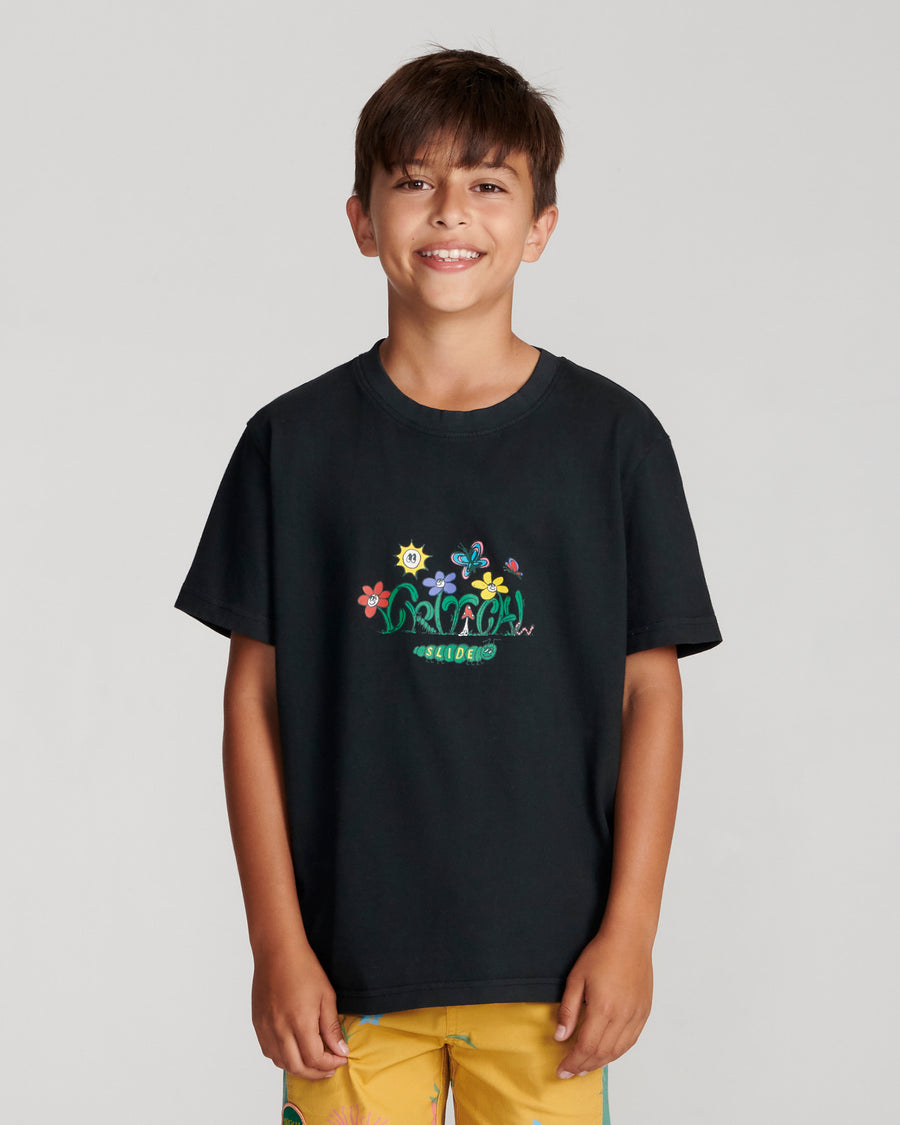 Critticals Kids Tee - Vintage Black