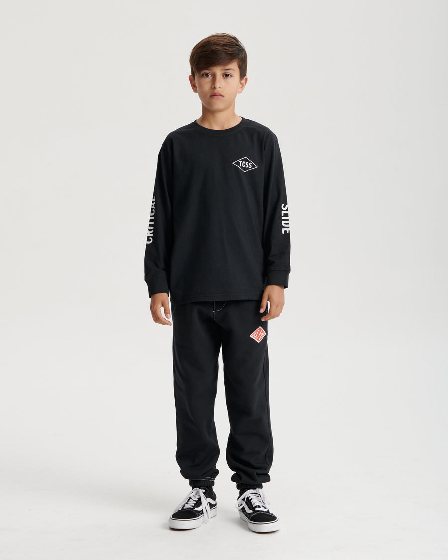 Kids - Local Longsleeve Tee - Vintage Black