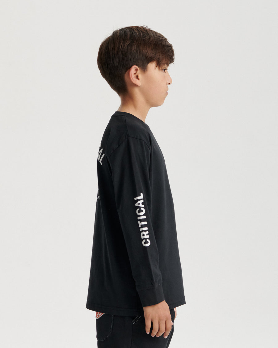 Kids - Local Longsleeve Tee - Vintage Black