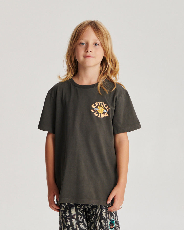 Bondi Kids Tee - Asphalt
