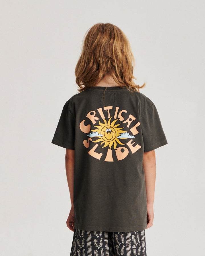 Bondi Kids Tee - Asphalt
