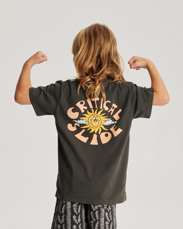 Bondi Kids Tee - Asphalt