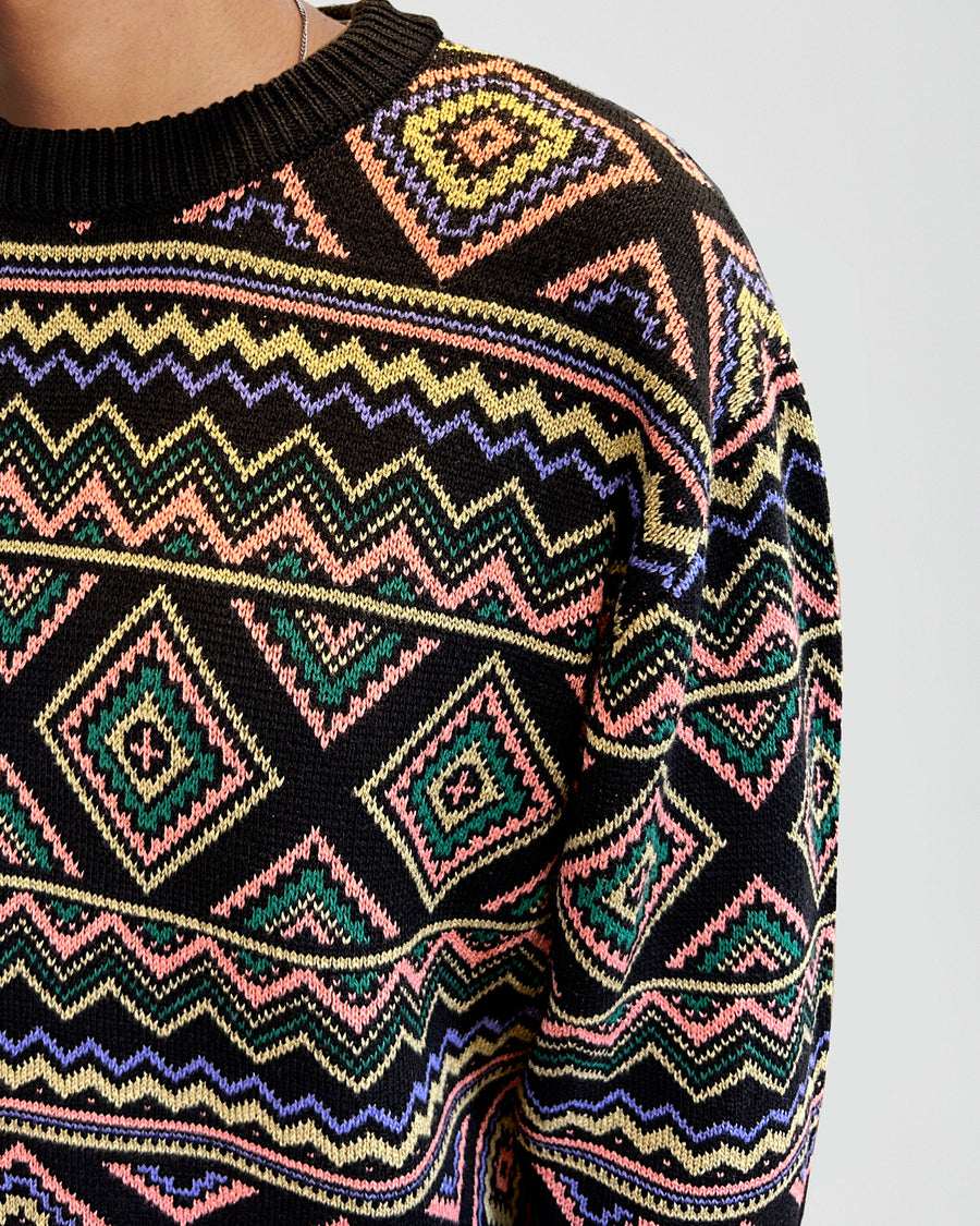 Trader Crew Knit - Black